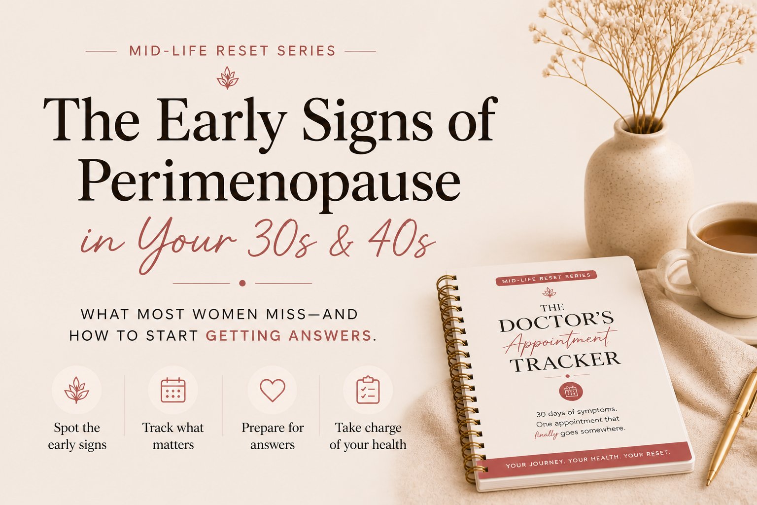 The Doctor's Appointment Tracker for women in perimenopause